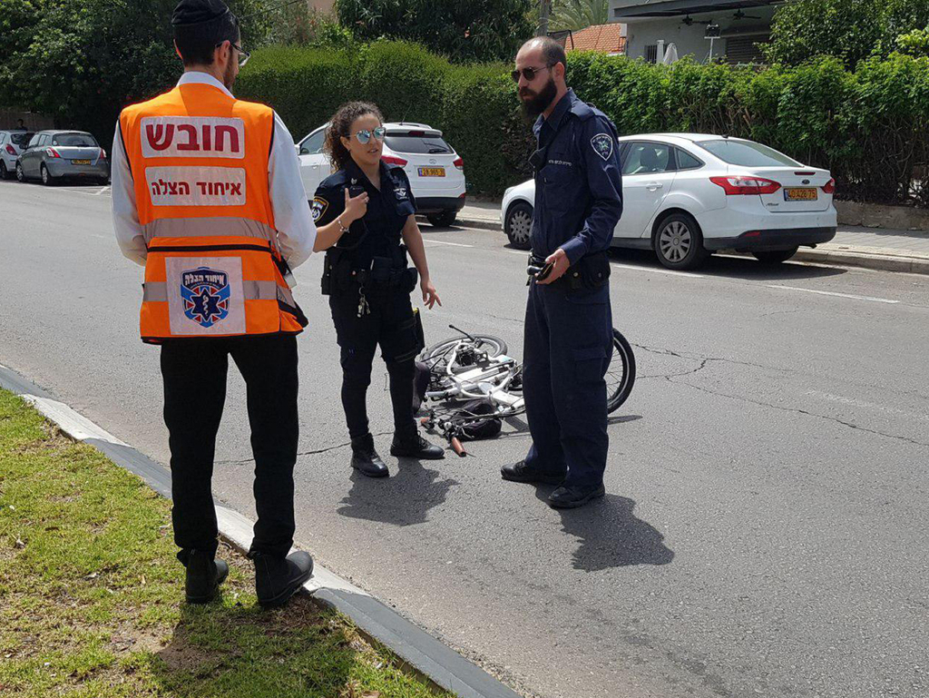תאונת דרכים בתל אביב