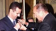 נשיא סוריה בשאר אסד החזיר את אות לגיון הכבוד לצרפת