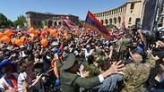 ארמניה הפגנות מחאה משבר פוליטי