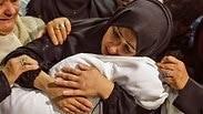 רצועת עזה לילה רנדור תינוקת פלסטינית נהרגה משאיפת עשן עימותים עם ישראל צה"ל פלסטינים