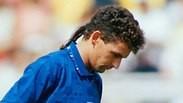 רוברטו באג'יו מאוכזב אחרי שהחמיץ בגמר 1994
