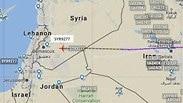 מכ"ם טיסות טיסה מטוס טסים ב סוריה 