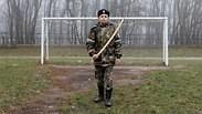 חניך ב פנימייה צבאית שער ב סטברופול רוסיה