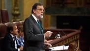 ראש ממשלת ספרד מריאנו ראחוי הצבעת אי אמון פרלמנט