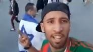 אוהד תוניסאי מתעמת עם ישראלי
