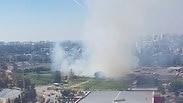 שריפה ליד קניון איילון רמת גן