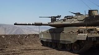 פריסה פריסת כוחות שריון ארטילריה טנק טנקים גבול רמת הגולן סוריה צה"ל
