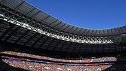 אצטדיון לוז'ניקי במונדיאל, במשחק בין רוסיה לספרד