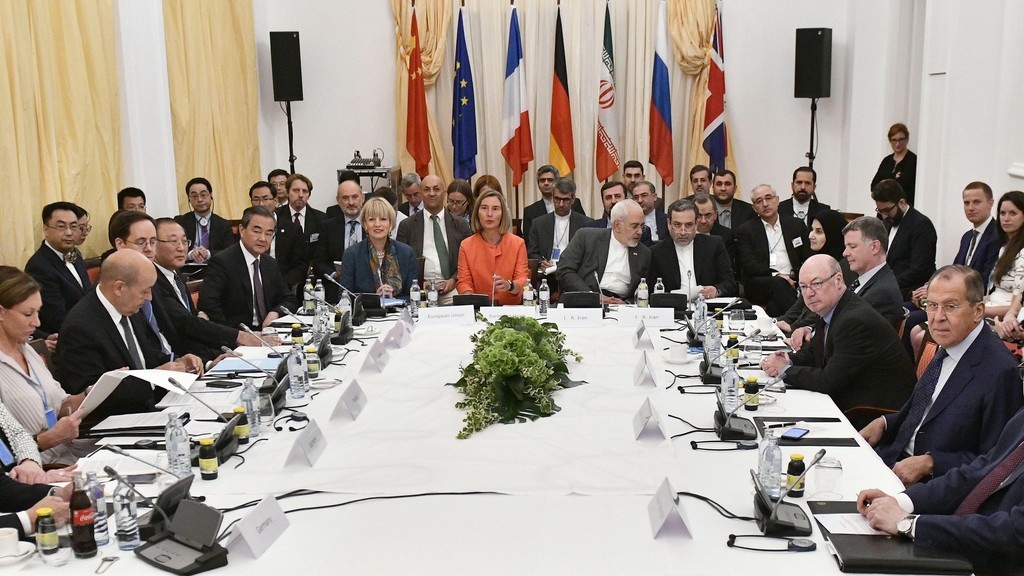 מפגש על הסכם הגרעין עם איראן