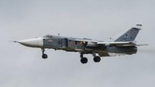 סוחוי 24 מטוס קרב רוסי שימוש צבא סוריה הופל הפלה יירוט