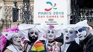 משתתפים לקראת פתיחת המשחקים הגאים בפריז