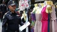 פינוי בסטות רוכלים קווסאן בנגקוק תאילנד תיירים