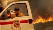 אש שריפה שריפות קליפורניה ארצות הברית