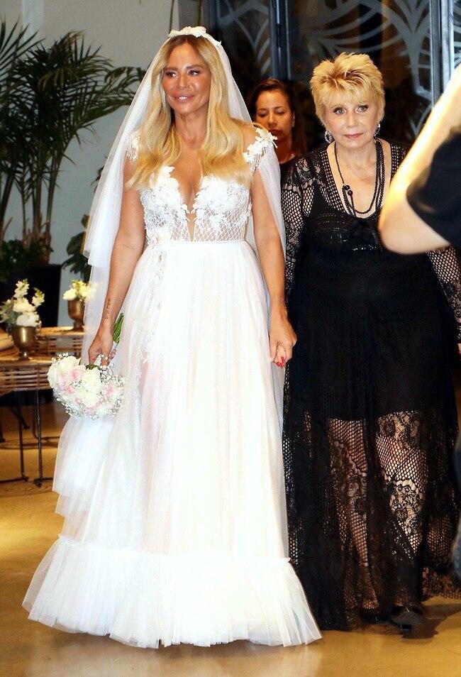 בחתונה עם דני מרקוביץ ב-2018