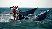  משט יציאה מ עזה לעבר מרחב ימי בינלאומי סירות סירה פלסטינים חיל הים צה"ל הסרת מצור