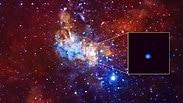 התפרצות קרינת רנטגן ב-2013, באזור החור השחור *Sagittarius A. הגורם להתפרצות היה כנראה אסטרואיד חסר מזל ש"נבלע" בחור השחור