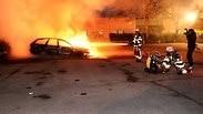הצתת מכוניות ב שטוקהולם שבדיה מאי 2013