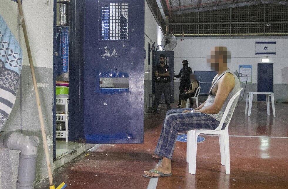 Тюрьма Гильбоа (Фото: Идо Эрез) חיפוש בכלא גלבוע