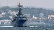 רוסיה ארמדה ספינות מלחמה צוללות בוספורוס בדרך ל סוריה אידליב