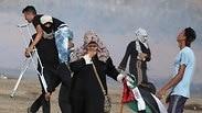 מהומות פלסטינים בגבול רצועת עזה