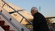 שר החוץ של איראן מוחמד זריף ממריא ל דמשק סוריה