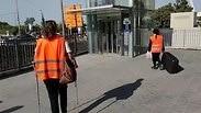 חוסר נגישות לנכים בתחנת הרכבת החדשה בירושלים