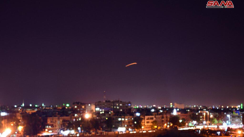 תיעוד התקיפה בסוריה