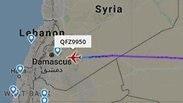 תנועת מטוסים בין טהרן לדמשק
