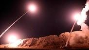 שיגור טילים מאיראן לעבר דאעש בסוריה