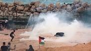 הפרת סדר ימית הפגנה פלסטינים גבול ישראל עם רצועת עזה משט ימי מפגינים פינוי פצוע