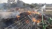 שריפה ביקבוץ גבים