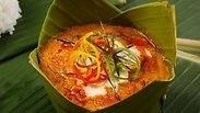 פיש אמוק אוכל קמבודי קמבודיה 