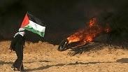 התפרעויות פלסטינים רצועת עזה