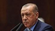 נשיא טורקיה רג'פ טאיפ ארדואן נואם ב פרלמנט על מותו של העיתונאי ג'מאל חשוקג'י סעודיה