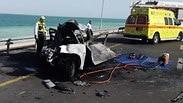 תאונה תאונת דרכים סמוך ים המלח הרוגים