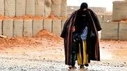 סוריה מחנה פליטים רוקבן מדבר ליד גבול ירדן אסון הומניטרי