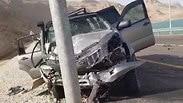 תאונה תאונת דרכים כביש 90 הרוגים