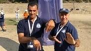 דני חכים וחברי "סודו למען השלום" בקבלת פרס ביוון