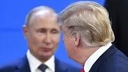 נשיא ארה"ב דונלד טראמפ נשיא רוסיה ולדימיר פוטין