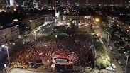 מחאה אלימות נגד נשים בכיכר רבין תל אביב