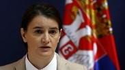 ראש ממשלת סרביה אנה ברנביץ' מתיחות עם קוסובו