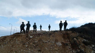 פעילות לוחמי צה"ל מגדוד נצח יהודה בראמללה