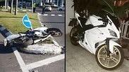 האופנוע הגנוב לפני ואחרי