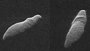 תמונות של האסטרואיד שצולמו מרחבי ארה"ב
