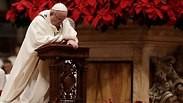 האפיפיור פרנסיסקוס ב מיסת ערב חג המולד ב ותיקן ב רומא