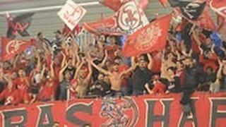 אוהדי הפועל חוגגים