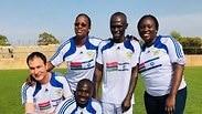 קבוצת הכדורגל הישראלית הראשונה בגמביה באפריקה