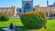 אתרי תיירות ב איראן מיידאן-י אימאם איספהאן