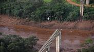 תיעוד מאזור קריסת הסכר בברזיל