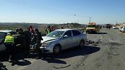 תאונה בציר 60 בדרום הר חברון